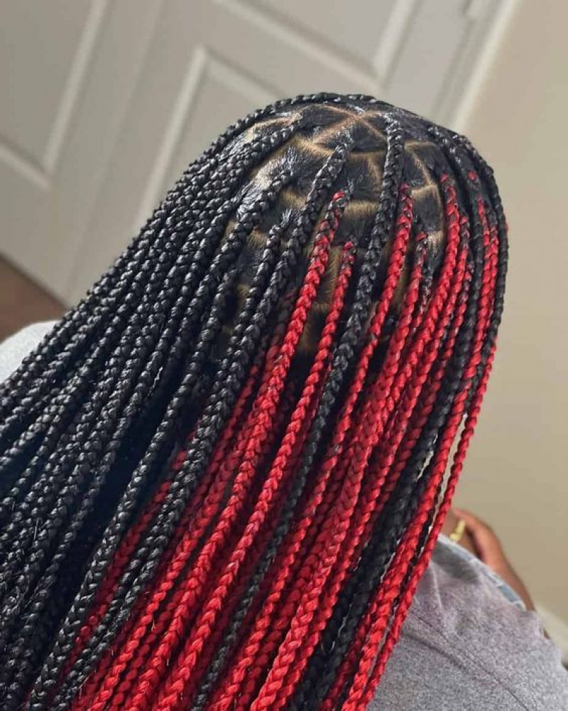 Small Box Braids Hairstyle Ideas | Stylevore