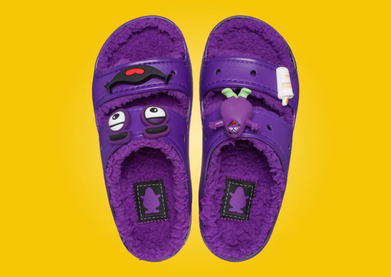 Grimace x Crocs Cozzzy Sandal