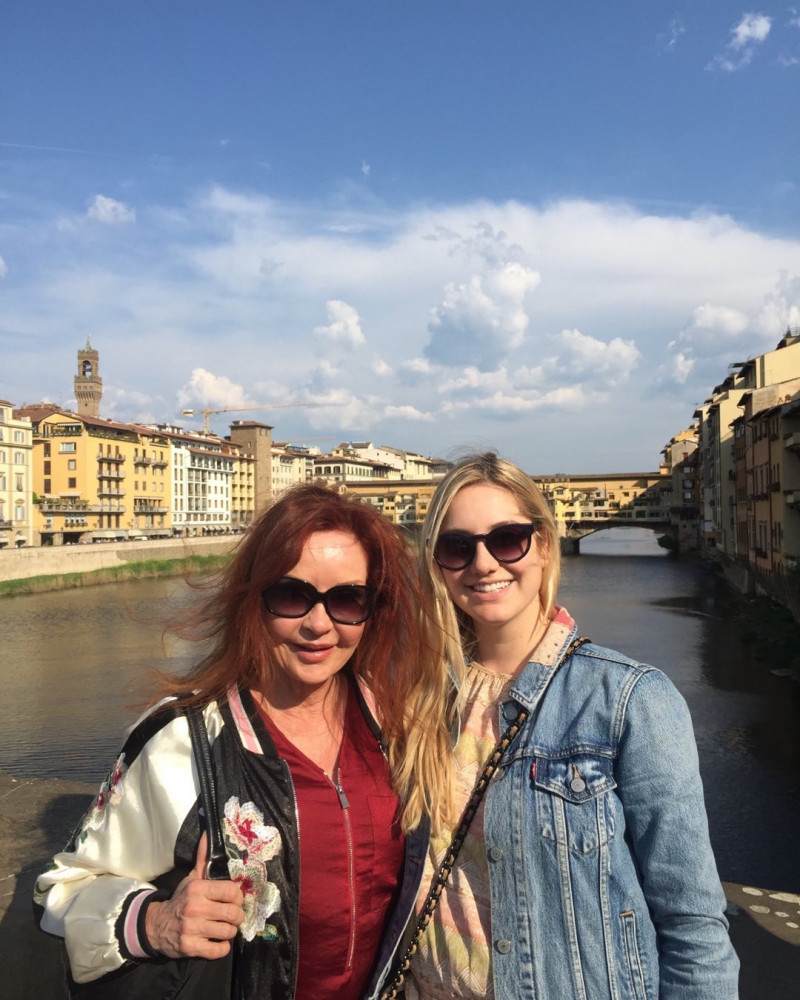 Cassidy Zee Gorden with her mother