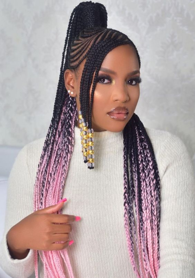 Small Box Braids Hairstyle Ideas | Stylevore