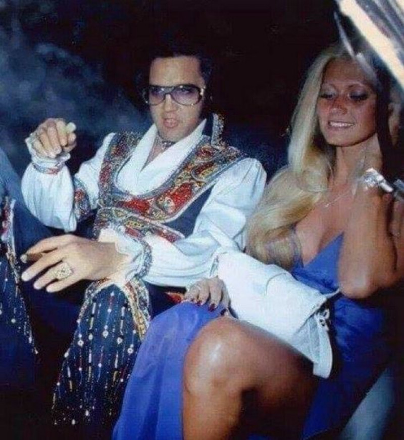 Sheila Marie Ryan and Elvis Presley