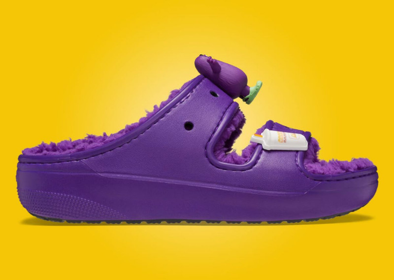 Grimace x Crocs Cozzzy Sandal