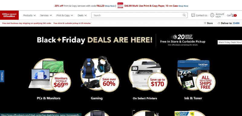 Office Depot Black Friday Deals 2023