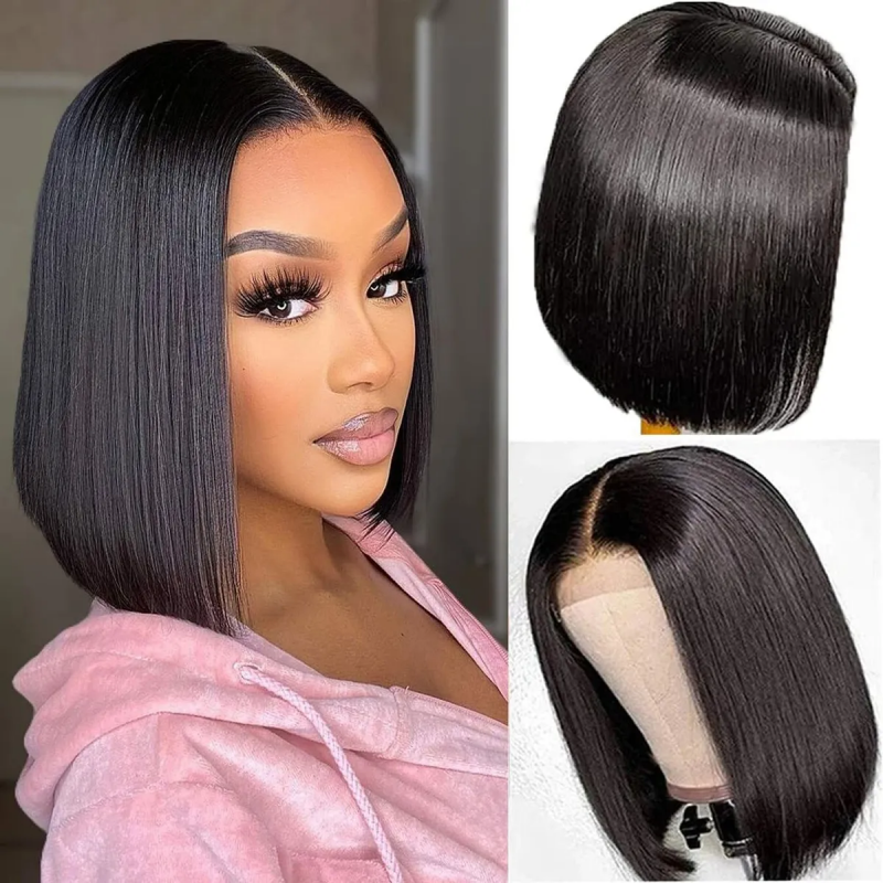 The Depths Of Glamour: Exploring Glueless Lace Front Wig And Bob Wig ...