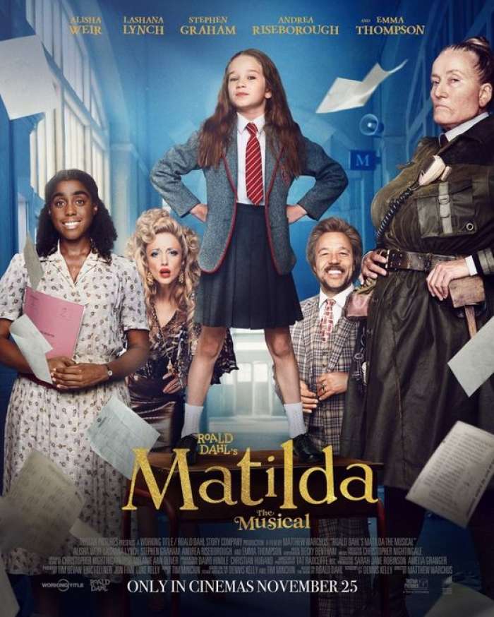 Gabriella Pizzolo is Matilda the Musical