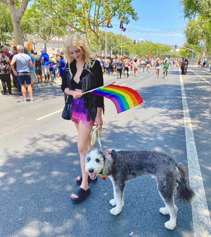 Willow Shields as pride