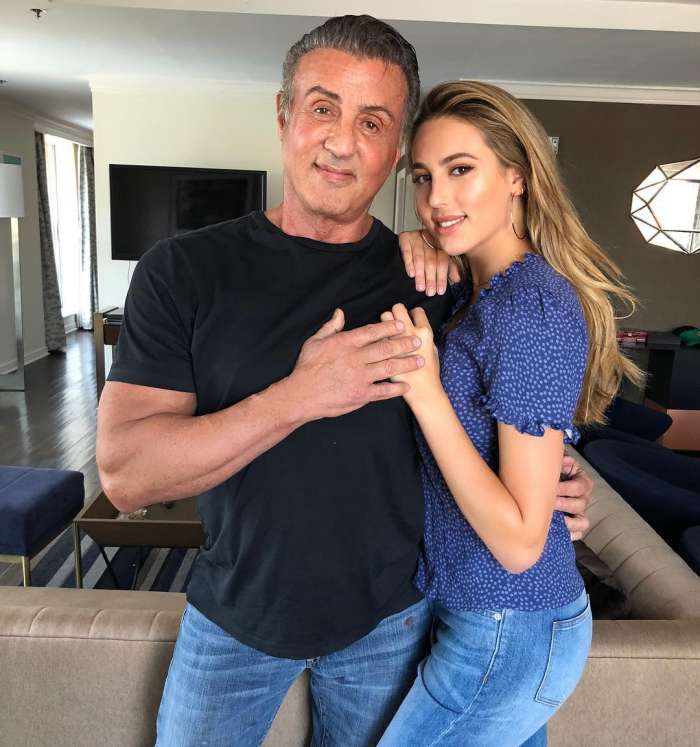  Sophia Stallone's Father
