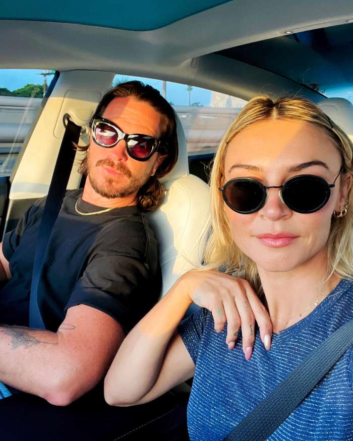 Samaire Armstrong with boyfriend