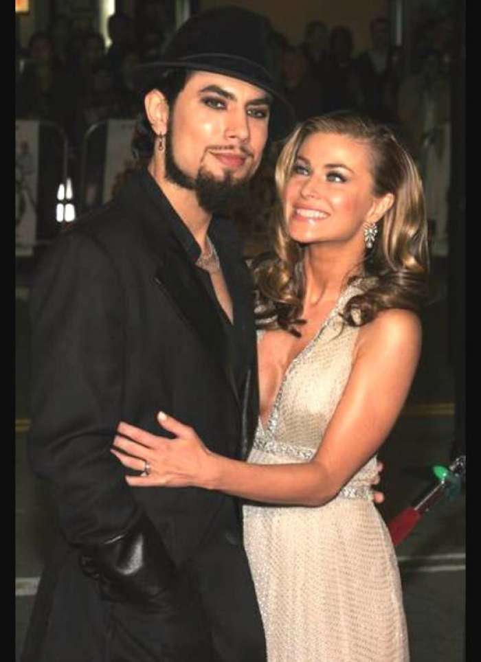 Carmen Electra and Dave Navarro