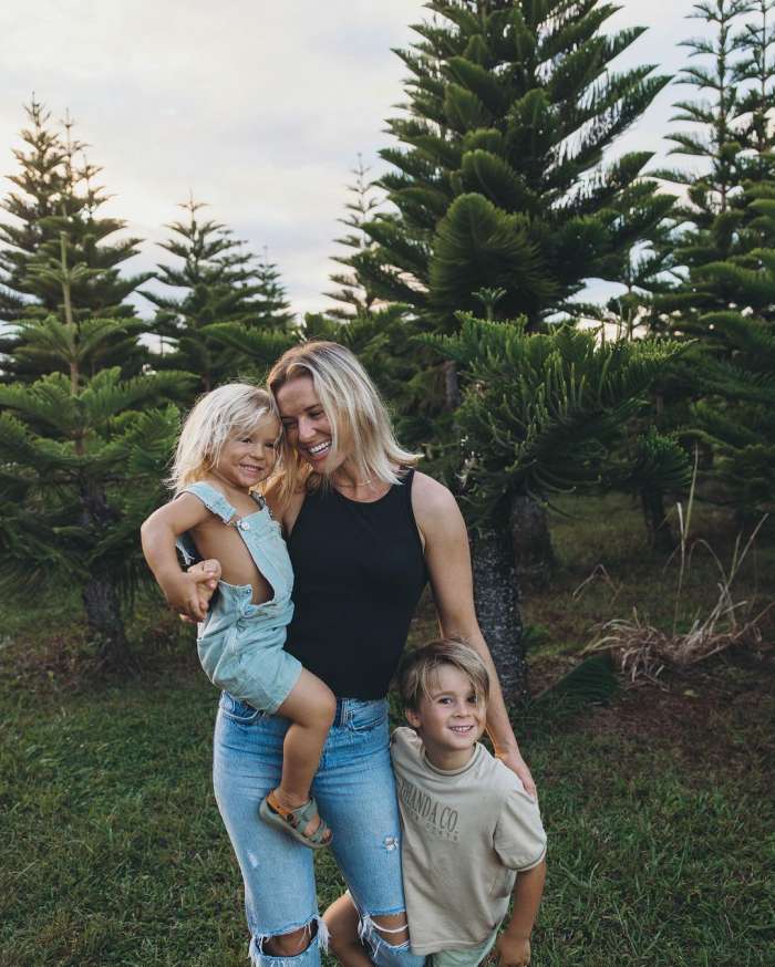 Brittni Kent and her Kids