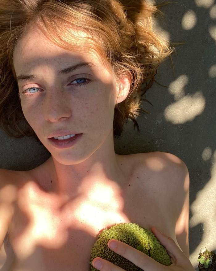 Maya Hawke Hot In Bikini Top