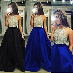 USA Women Formal Prom Cocktail Party Ball Gown Evening Bridesmaid Long Dresses: 