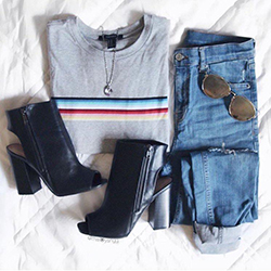 Shorts Outfit Casual wear, Street fashion: Jean jacket,  summer outfits  