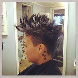 Best Short Pixie Cut Hairstyles 2018 : Love! This is so cute! @alenam84 #pixie #pixiecut #shorthair #shorthairdontcare ...: Hairstyle Ideas,  Mohawk hairstyle,  Pixie Hairstyle  