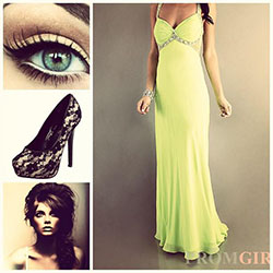 Cute Prom Outfit Ideas: Any green lovers?  #green #amazing #prom #live #laugh #love #cute #summer #fashi...: 