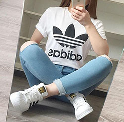 #adidassuperstar #adidasaddicted ...: Cute Tumblr Outfits  