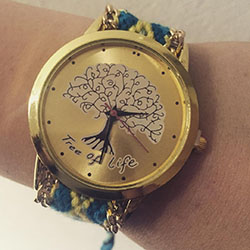 Árbol de la vida️ $20.000 COP
#relojesmujer #arbol #vida #tejido #accesorios #re...: 