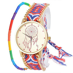 Reloj tejido atrapasueños  $20.000 COP
#relojesmujer #atrapasueños #tejido #acce...: 