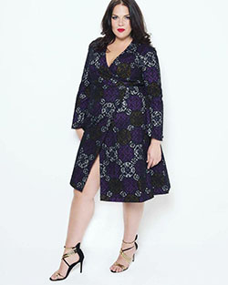 Plus Size Dress, Cocktail dress, J Kara: Plus size outfit,  dinner outfits,  Chubby Girl attire  