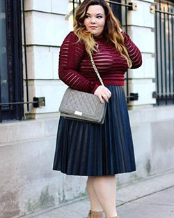 See-through clothing, Plus-size clothing - skirt, clothing, top, fashion: Plus size outfit,  Twirl Skirt  