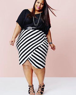 #plussize #blackandwhite #instafashion #beautywithplus #loveyourself #moderngirl...: Plus size outfit,  Black Girl Plus Size Outfit  