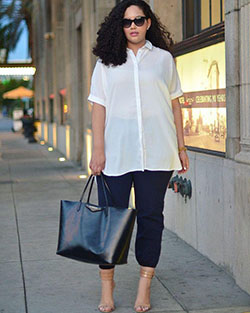 Plus Size White Dress For A Sexy Look: 