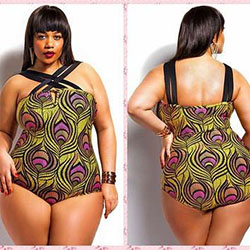 Plus Size Swimsuit, One-piece swimsuit, Plus-size clothing: Plus size outfit,  Clothing Ideas  