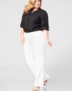 Cocktail dress, Plus-size clothing - pants, waist, fashion, sleeve: Plus size outfit,  Ashley Stewart  