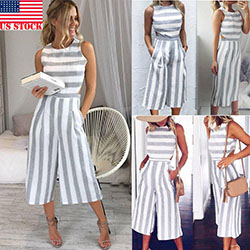 Women's Clubwear Playsuit Bodysuit Party Jumpsuit Romper Chiffon Long Trousers: 