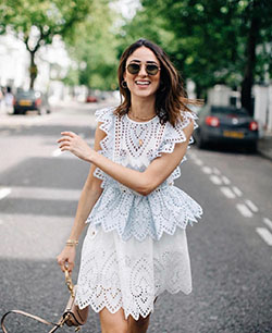 Pretty White Dress Ideas For Summer #Dress #Heels #HighHeels: Sleeveless shirt,  High-Heeled Shoe,  High Heels For Girls,  BLOCK DRESS,  Crochet Dress  