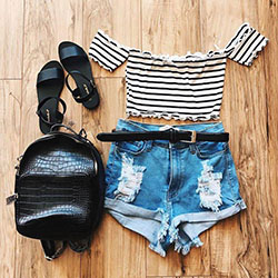 Outfits with shorts - fashion, shorts, shirt,: summer outfits  