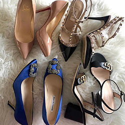 Fashionable High-heeled shoe, Stiletto heel: Court shoe,  Boot Outfits,  High Heels For Girls  