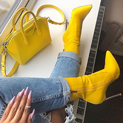 Fashionable High-heeled shoe, Fashion boot: Stiletto heel,  High Heels For Girls  