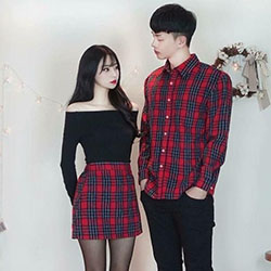 Semi-Formal Style Matching Couple Outfit idea...: Matching Formal Outfits  