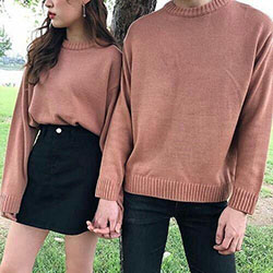 Matching couple outfits tumblr: Be a couple blogger! Show your love for each other with our stylish matchy outfi...: 