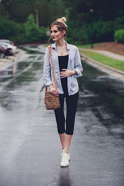 Pregnancy Outfits Ideas : Go To Outfit:  Tired and Sporty: 