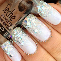 Spectacular Glitter Nails With Sparkles: Nail Polish,  Glitter Nails  