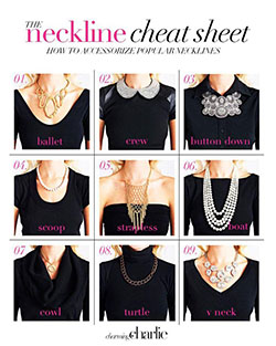 Outfits For Curvy Women : A lady always knows the proper necklace for her neckline :): 