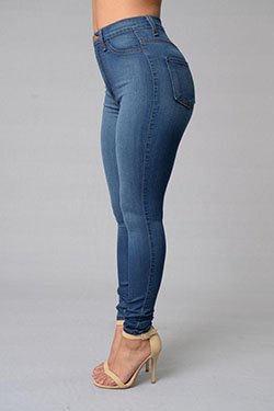Outfits For Curvy Women : Love this Fashion Nova classic high waist skinny jeans!: Skinny Jeans  