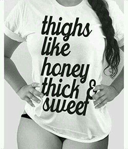 Outfits For Curvy Women : awesome Thighs like honey...Thick & Sweet. LO... by www.polyvorebydan...: 