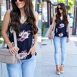 Simple & Casual Summer Outfits to Copy Now: summer outfits,  Printed Outfits  