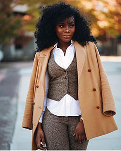 Winter Outfit For Black Girls: African Girls Outfit  