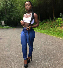 Outfit Ideas For Black Girls : From 1-10 What Do You Rate This Picture ?: African Girls Outfit  