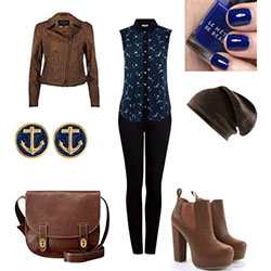 Winter Outfit IdeasLeather: 