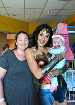 “You are a true Wonder Woman. The kids loved it…and so did the staff.”: 