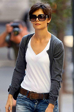 Katie Holmes Haircuts: Short hair,  Pixie cut,  Katie Holmes Hairstyle,  Pixie Hairstyle  