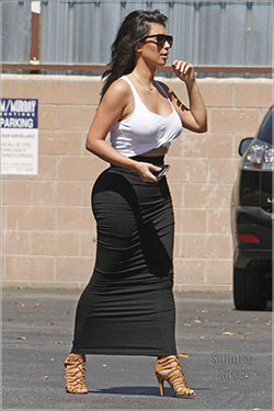 Kim Kardashian: Kim Kardashian,  black girl outfit  