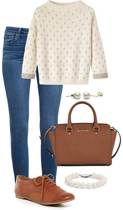 Spencer Hastings style: Lapel pin,  White Jeans,  High Waisted,  Polyvore outfits,  Lingerie dress  