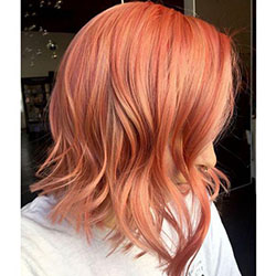 Have a client who can't choose between rocking peach or pink? Give her the best of both worlds by checking out this vibrant rosy peach from Kori Temkin.: 
