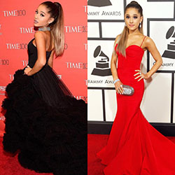 Celebrity Inspired Red Carpet Outfit ideas, Must try outfit for events or parties!: Red Carpet Dresses,  Grammy Awards,  Ariana Grande,  Taylor Swift,  Celebrity Fashion  
